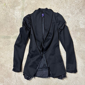 Sharon Wauchob Black Blazer Women’s Medium FR 38 Steampunk Victorian Clasps